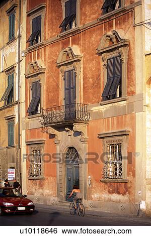 Pisa - Lungarno View Large Photo Image Stock Photograph - Pisa - Lungarno. Fotosearch