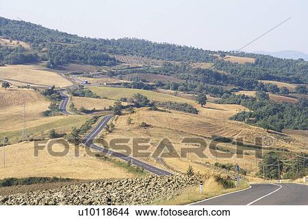 Val d'Orcia View Large Photo Image Picture - Val d'Orcia. Fotosearch