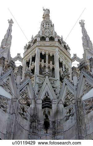 Duomo-ramparts detail View Large Photo Image Stock Photo - Duomo-ramparts detail. Fotosearch