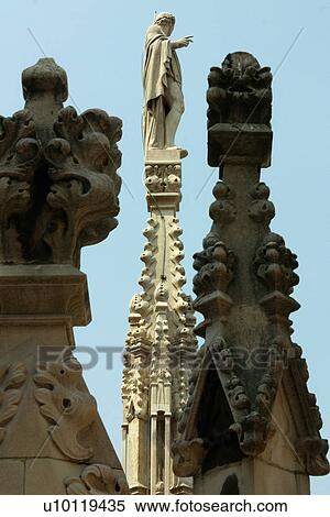 Duomo- view of ramparts and spires View Large Photo Image Stock Photography - Duomo- view of ramparts and spires. Fotosearch