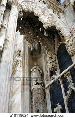 Duomo- view of ramparts (detail) View Large Photo Image Picture -  Duomo- view of ramparts (detail). Fotosearch