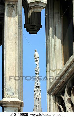 Duomo- view of ramparts (detail) View Large Photo Image Stock Photo - Duomo- view of ramparts (detail). Fotosearch