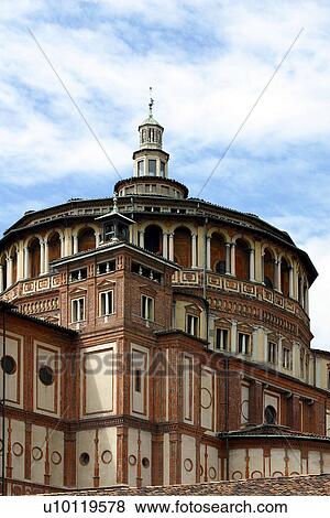 S. Maria delle Grazie -exterior view View Large Photo Image Stock Photo - S. Maria delle Grazie -exterior view. Fotosearch