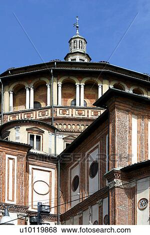 S. Maria delle Grazie -exterior view View Large Photo Image Stock Photo - S. Maria delle Grazie -exterior view. Fotosearch
