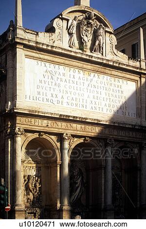 Stock Image - Moses Fountain. Fotosearch