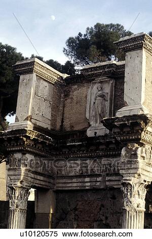 Stock Photography - Roman Forum: detail. Fotosearch