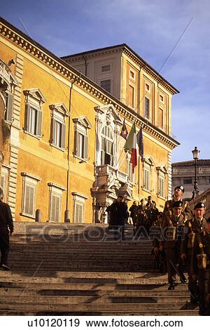Steps leading to Palazzo del Quirinale View Large Photo Image Stock Photo - Steps leading to Palazzo del Quirinale. Fotosearch