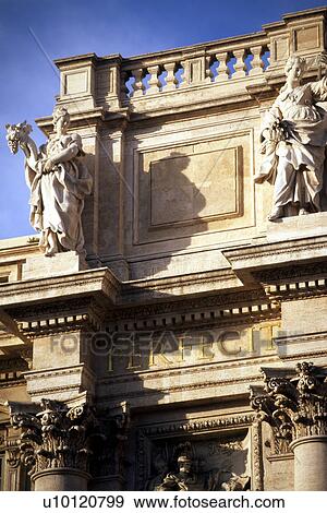 Stock Photo - Trevi fountain. Fotosearch