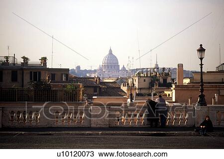 Stock Image - View from Piazza del Quirinale. Fotosearch