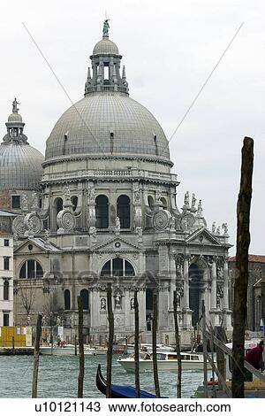 Santa Maria della Salute with Grand Canal in foreground View Large Photo Image Stock Image - Santa Maria della Salute with Grand Canal in foreground. Fotosearch
