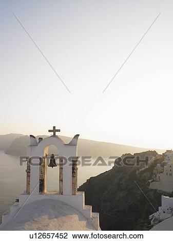 Church bells, sea view View Large Photo Image Stock Image - Church bells, sea view. Fotosearch