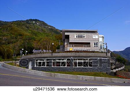 Mt. Lala visitor center, Taoyuan View Large Photo Image Stock Photograph - Mt. Lala visitor center, Taoyuan. Fotosearch