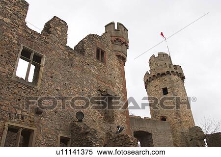 Stock Photography - fortress, barricades, roof, sky, height. Fotosearch