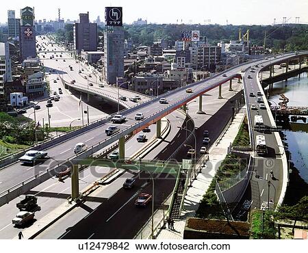 Stock Image - Akasaka in Showa. Fotosearch