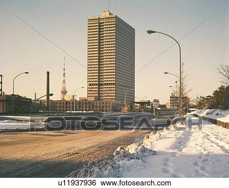 Stock Photograph - Kasumigaseki in Showa. Fotosearch
