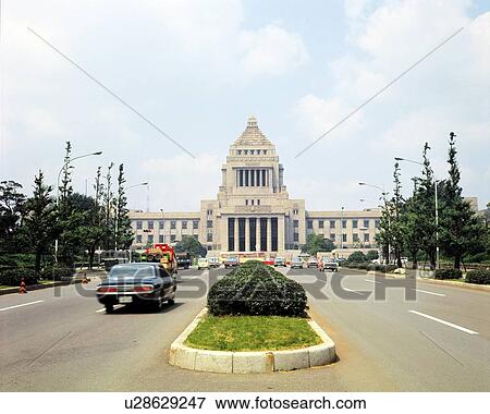 The Diet Building in Showa View Large Photo Image Stock Photo - The Diet Building in Showa. Fotosearch