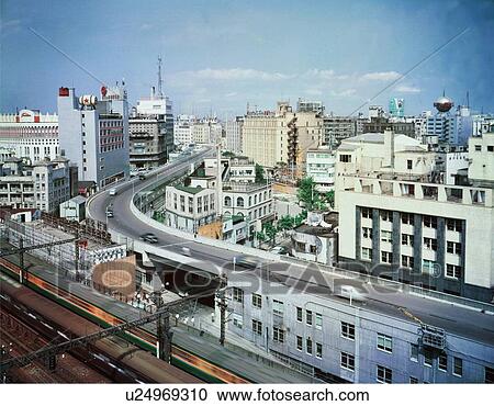Yuurakuchou in Showa View Large Photo Image Stock Image - Yuurakuchou in Showa. Fotosearch