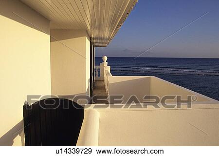 Stock Photo - Balcony of Hotel Room. Fotosearch