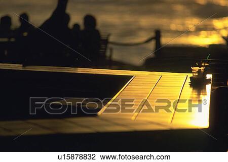 Stock Image - Bar Counter, Close Up, Differential Focus. Fotosearch