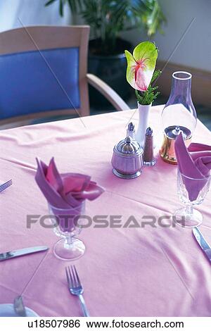 Inside Table Set, High Angle View, Close Up, Differential Focus View Large Photo Image Stock Photograph - Inside Table Set, High Angle View, Close Up, Differential Focus. Fotosearch