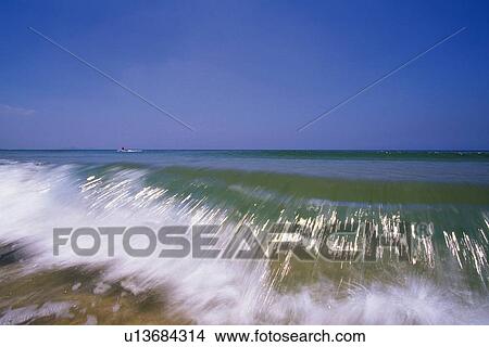 Closed Up Image of the Ocean Surf, Long Exposure View Large Photo Image Picture - Closed Up Image of the Ocean Surf, Long Exposure. Fotosearch