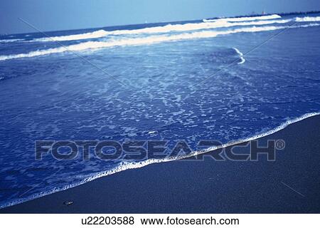 Evening Beach of Genkainada, Fukuoka Prefecture, Japan View Large Photo Image Stock Photo - Evening Beach of Genkainada, Fukuoka Prefecture, Japan. Fotosearch