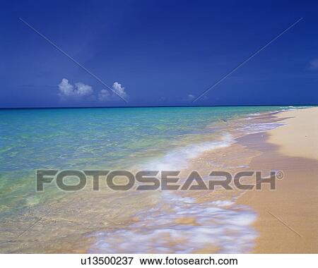 Tropical Beach and the Blue Sky, Pan Focus View Large Photo Image Stock Photo - Tropical Beach and the Blue Sky, Pan Focus. Fotosearch
