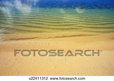 Tropical Beach, High Angle View View Large Photo Image Stock Image - Tropical Beach, High Angle View. Fotosearch
