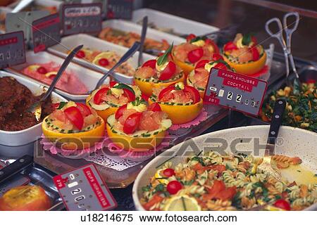 Closed Up Image of Several French Delicacies, High Angle View, Paris, France View Large Photo Image Stock Photography - Closed Up Image of Several French Delicacies, High Angle View, Paris, France. Fotosearch