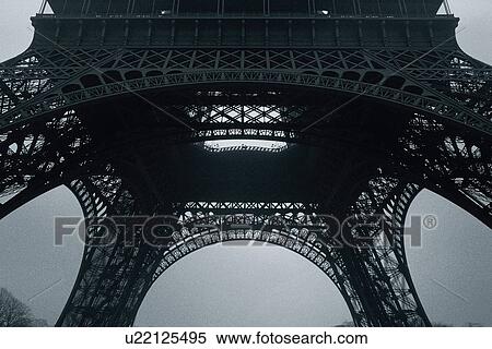 Closed Up Image of a Part of the Eiffel Tower, Low Angle View, Paris, France View Large Photo Image Stock Photography - Closed Up Image of a Part of the Eiffel Tower, Low Angle View, Paris, France. Fotosearch
