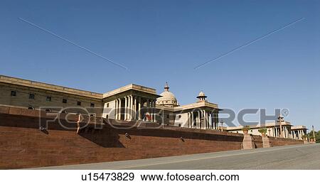 Boundary wall of a government building, Rashtrapati Bhavan, New Delhi, India View Large Photo Image Stock Photo - Boundary wall of a government building, Rashtrapati Bhavan, New Delhi, India. Fotosearch