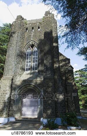 Low angle view of a church, St. John's Church, Dharamshala, Himachal Pradesh, India View Large Photo Image Stock Image - Low angle view of a church, St. John's Church, Dharamshala, Himachal Pradesh, India. Fotosearch
