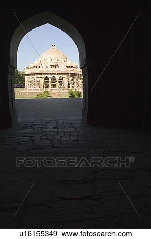 Panoramic view of a tomb, Humayun Tomb, New Delhi, India View Large Photo Image Stock Photo - Panoramic view of a tomb, Humayun Tomb, New Delhi, India. Fotosearch