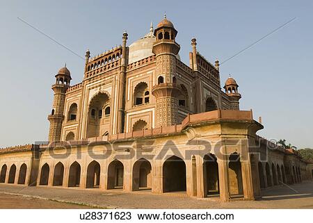 Low angle view of a monument, Safdarjung Tomb, New Delhi, India View Large Photo Image Stock Image - Low angle view of a monument, Safdarjung Tomb, New Delhi, India. Fotosearch