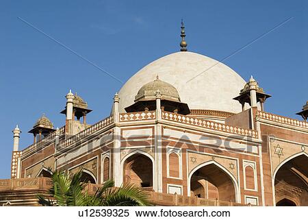 Low angle view of the dome of a monument, Humayun Tomb, New Delhi, India View Large Photo Image Stock Photography - Low angle view of the dome of a monument, Humayun Tomb, New Delhi, India. Fotosearch