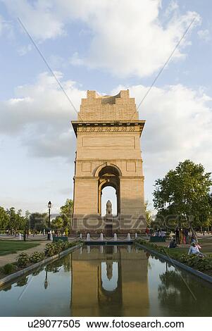 Side profile of a stone gateway, India Gate, New Delhi, India View Large Photo Image Stock Photography - Side profile of a stone gateway, India Gate, New Delhi, India. Fotosearch