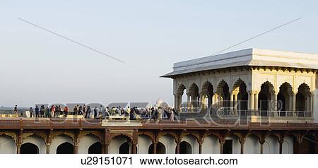Tourist in a fort, Diwan-I-Khas, Agra Fort, Agra, Uttar Pradesh, India View Large Photo Image Stock Image - Tourist in a fort, Diwan-I-Khas, Agra Fort, Agra, Uttar Pradesh, India. Fotosearch