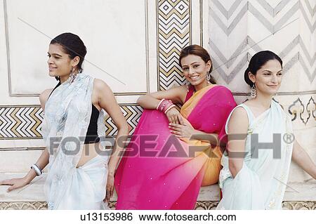 Three young women smiling in a mausoleum, Taj Mahal, Agra, Uttar Pradesh, India View Large Photo Image Stock Photograph - Three young women smiling in a mausoleum, Taj Mahal, Agra, Uttar Pradesh, India. Fotosearch