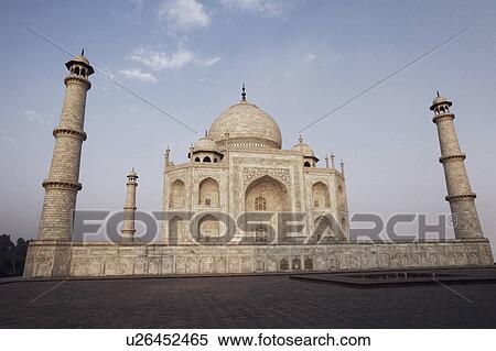 Low angle view of a mausoleum, Taj Mahal, Agra, Uttar Pradesh, India View Large Photo Image Stock Photography - Low angle view of a mausoleum, Taj Mahal, Agra, Uttar Pradesh, India. Fotosearch
