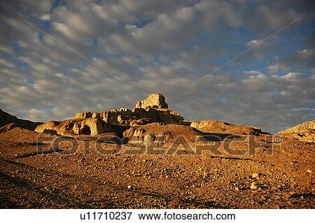 Stock Photo - View of a rocky hill.. Fotosearch