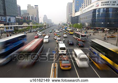 Cars running in the crossroad View Large Photo Image Stock Photo - Cars running in the crossroad. Fotosearch