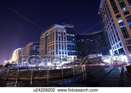 Stock Image - China, Beijing, Oriental Plaza at Wangfujing. Fotosearch