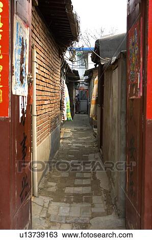 China, Beijing, an entrance to private residence View Large Photo Image Stock Image - China, Beijing, an entrance to private residence. Fotosearch