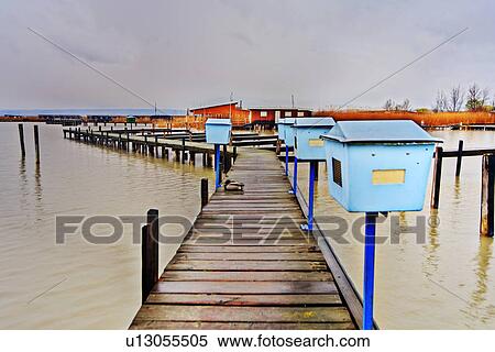 Stock Photography - bewoelkter, alfred, bad, Austrian, Austria, adverse weather. Fotosearch