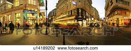 Stock Image - geschaeft, abenddaemmerung, alfred, Austria, austria, capital. Fotosearch