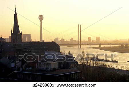 Stock Photography - church, Bernhard, canal, bridges, bridge, architecture. Fotosearch