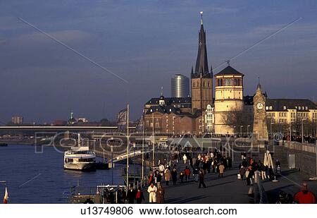 Stock Photograph - day, architecture, cow, canal, Bernhard, abenddaemmerung. Fotosearch