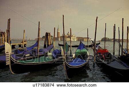 canal, canale, Europe, europe, geography, gondola, grand View Large Photo Image Picture - canal, canale, Europe, europe, geography, gondola, grand. Fotosearch