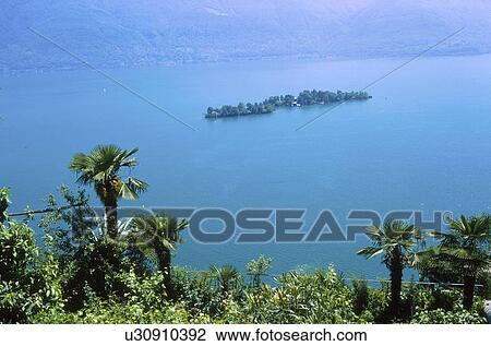 Stock Image - bathe, blue, calf, calm, holiday, lago, lake. Fotosearch