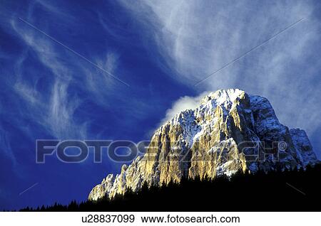 Stock Photo - alps, clouds, cloud, blue, aichner. Fotosearch